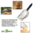 thumbnail image 2 of Pala de limpieza Para terrarios REPTI ZOO de Acero inoxidable, 2 of 9