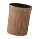 thumbnail image 4 of Cubo de basura para baño, redondo, imitación madera, con forma de veta. L sin tapa, 4 of 9