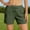 Army Green, variant on Kojanyu Women's High Waisted Athletic Shorts with Pockets Drawstring Elastic Waist Running Yoga Lounge Shorts Lightweight Stretch Nylon Spandex Summer Casual Shorts