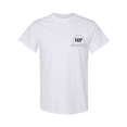thumbnail image 2 of Heritage Pride Funny Parody Bass Fish Only Fins Mens Short Sleeve T-Shirt-White-Medium, 2 of 4