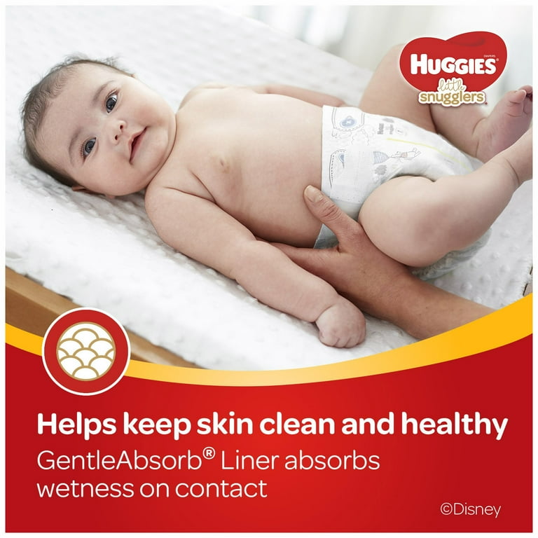 Huggies Little Movers Baby Diapers, Size 4, 140 ct