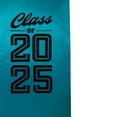 thumbnail image 2 of Endea Graduation Turquoise Class of 2025 Graduation Stole/Sash with Classic Tips, 2 of 10