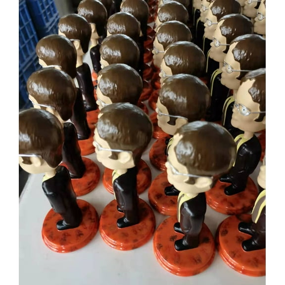 Dwight Schrute Bobblehead The Office TV Show Gift Desk Prop Toy Dunder Mifflin