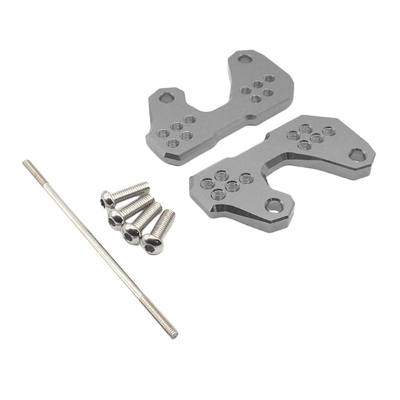 Rearsets Base Foot Pegs Back Raise Bracket for R3 15-17.make adjustments according to personal riding habits , Titanium