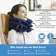 thumbnail image 4 of Cervical Cervical Traction Device Inflatable Neck Support (Blue), Adjustable Neck Brace is Good for Spinal Alignment and Chronic Neck Pain Relief, Tr, 4 of 4