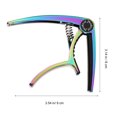 thumbnail image 3 of MasteelfCA 1pc Universal Capo Guitar Acoustic Accessories Quick Change Clamp Guitar Part, 3 of 8