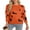 C2 Orange, variant on Sweaters for Women Halloween Trendy Pullover Sweaters Casual Knit Crewneck Sweater Tops Shermie