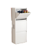 thumbnail image 2 of Zapatero de cubo basculante de acero ultrafino de 20CM, mueble de entrada, mueble suspendido montado en la pared para apartamento pequeño en la entrada, 2 of 4