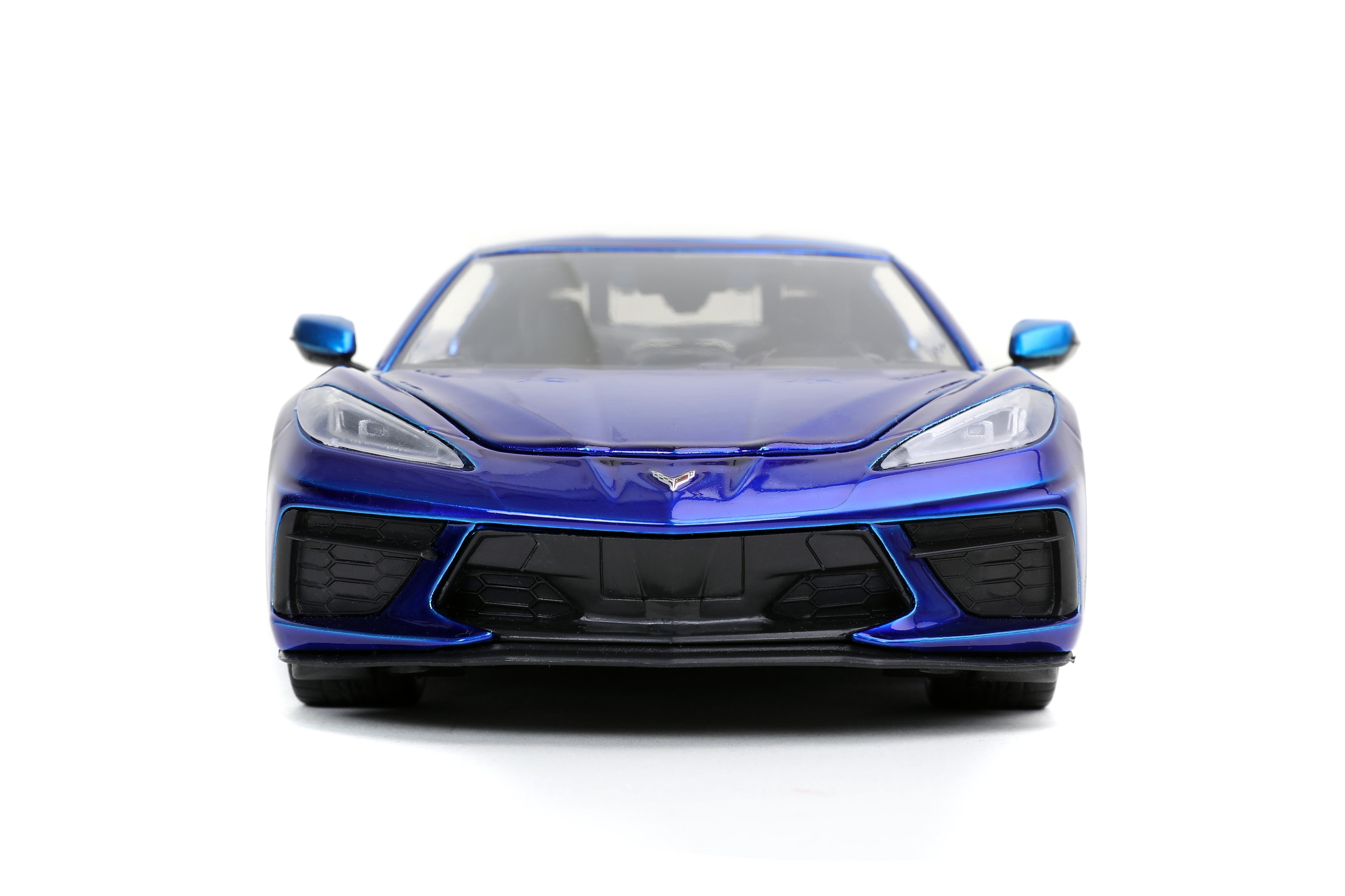 JADA 32537 BIGTIME Muscle 2020 Chevy Corvette C8 Stingray 1/24 Bleu