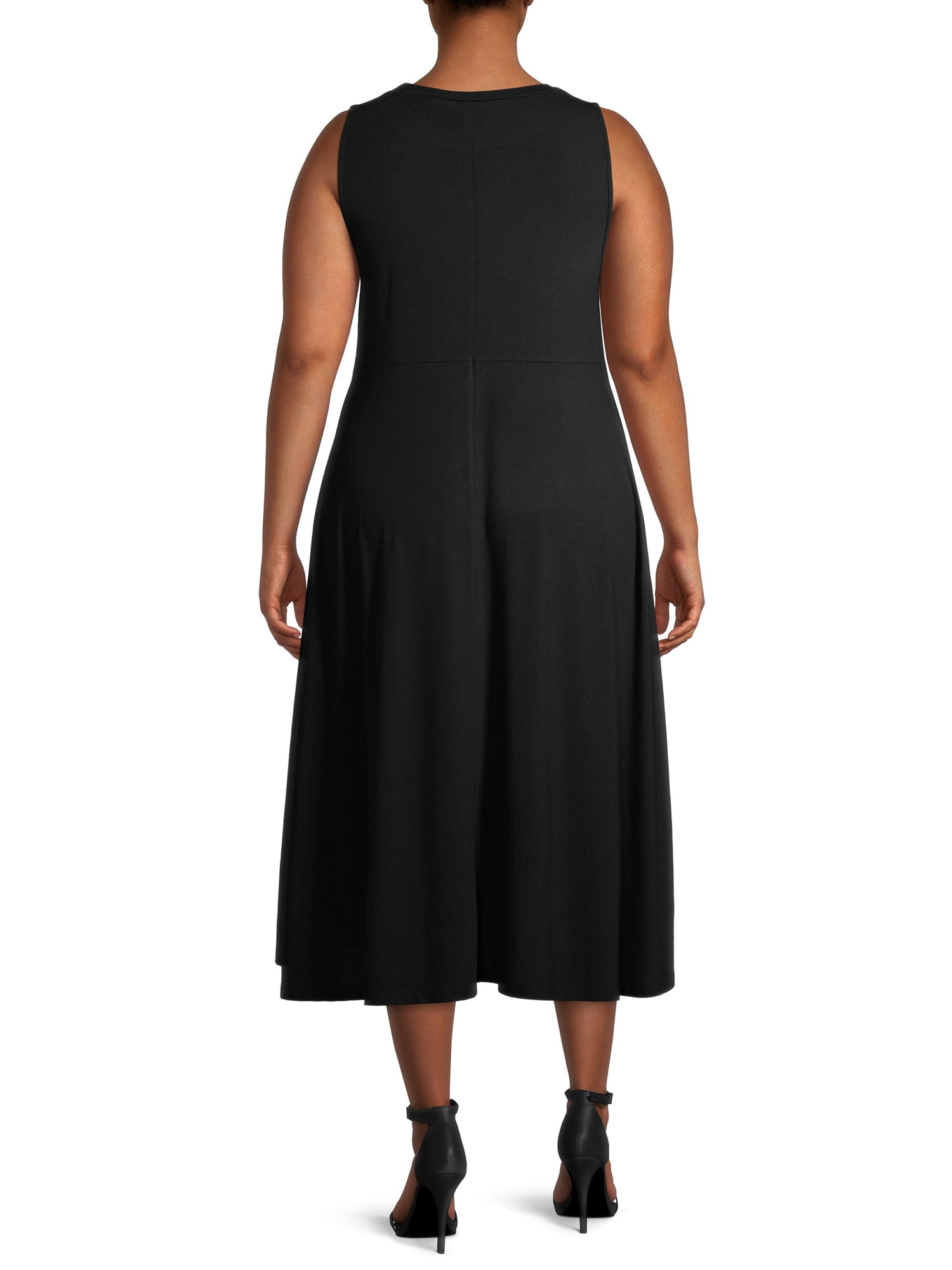 Gray by Grayson Social Women's Plus Size Ruched Jersey Dress 