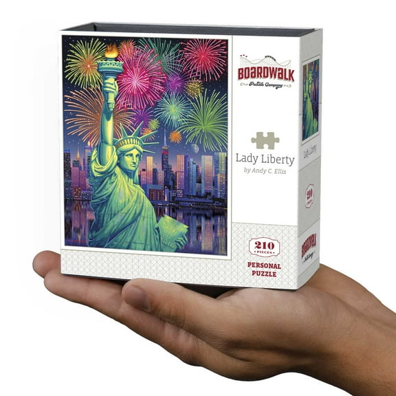 Lady Liberty by Boardwalk - Personal Puzzle - 9x11 210 pc