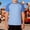 w93# Light Blue13, variant on Wuxian Boys Carnival Shirt Classic Stripe Print Round Neck Short Sleeve Tee Top Casual Fashionable Comfortable Breathable Raglan Sleeve Relaxed T-Shirt Blouse Basic Tees,Black,3-4 Years