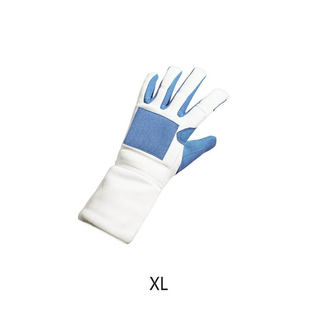 kurtrusly Gant d'Escrime Portable Réutilisable Coloré Protecteur Adulte Enfants Doublure en Coton Unisexe Équipement d'Entraînement Sportif Gauche TG
