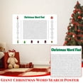 thumbnail image 6 of Giant Christmas Word Search Poster, Christmas Word Find Hanging Scroll Poster Fabric Wall Art For Living Room, Bedroom, and Home Decoration, 6 of 8