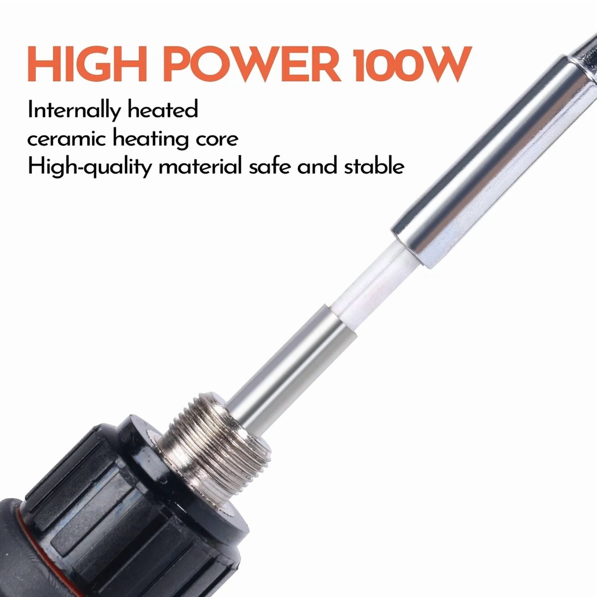 CIRCLE- 100 W Silverflo 928D-I Electric Soldering Iron Kit Welding Desoldering Tool Set