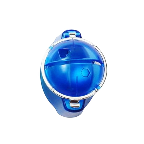 Soidarity Pelota de golf de plástico, marcador de línea recta, herramienta de alineación portátil, plantilla de dibujo, ejercicio, accesorios Golf Azul