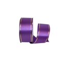 thumbnail image 1 of Reliant Ribbon 5502-064-16K 10.87 in. 50 Yards Bi-Stripe Ribbon, Purple, 1 of 1