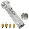 thumbnail image 2 of Miangastore Metal Flashlight Outdoor Flashlight Portable Flashlight Old-Fashioned Flashlight, 2 of 9