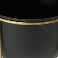 thumbnail image 5 of Mercana Danica Set Of 2 Matte Black Metal Plant Stands, 5 of 8