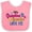 Pink and White, variant on Inktastic My Grandma and Grandpa Love Me with Hearts Boys or Girls Baby Bib