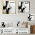 thumbnail image 4 of Designart "Monochrome Faith: Simplified Religious Cross I" Christianity Floater Framed Canvas Art Print, 4 of 5