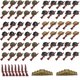 thumbnail image 1 of Set de construcción DrabEx, figuras de acción para hombres del ejército militar de la Segunda Guerra Mundial, 1 of 8