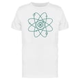 thumbnail image 1 of Atom Minimal Art T-Shirt Men -Image by Shutterstock, Male XX-Large, 1 of 2