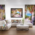 thumbnail image 3 of Designart - Summer Seascape - Landscape Art Print Framed Canvas, 3 of 4