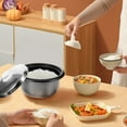 thumbnail image 3 of OULII 1 Ensemble d'Utilisation Cuisine Cuiseur à Riz Pot Intérieur Aluminium Argenté Remplacement pour Usages Domestiques, 3 of 8