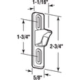 thumbnail image 2 of Prime Line Products E2082 Glass Door Keeper, Chrome, 2 of 2