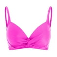 thumbnail image 5 of Siilsaa Womens Bikini Top Women's Adjustable Thick Straps Cross Back Push Up Bikini Swimsuit Tops Only Hot Pink,XXL, 5 of 6