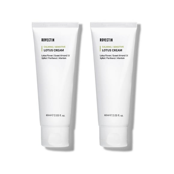 Crema hidratante ROVECTIN Calming Lotus Water Cream 125 ml (paquete de 2)