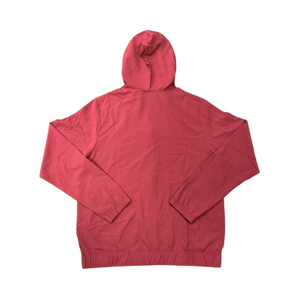 Reebok Men's Full Zip Color Block Drawcord Adjustable Hood