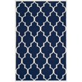 thumbnail image 4 of Safavieh Dhurries Navy Contemporary Rug - Runner 2'6" x 8', 4 of 5