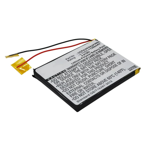 Batteries N Accessories BNA-WB-P4248 GPS Battery - Li-Pol, 3.7V, 1300 mAh, Ultra High Capacity Battery - Replacement for MODECOM 1ICP4/44/54(2PIN60) Battery