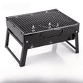 thumbnail image 1 of Parrilla de barbacoa plegable para exteriores, parrilla de barbacoa portátil para el hogar, horno de carbón de carbón, 1 of 4