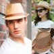 thumbnail image 5 of Sombrero de 56-58 cm de circunferencia para hombres y mujeres, sombrero de copa con cinturón, sombrero de ala corta, sombrero de jazz de verano, sombrero de paja con protección solar, 5 of 5