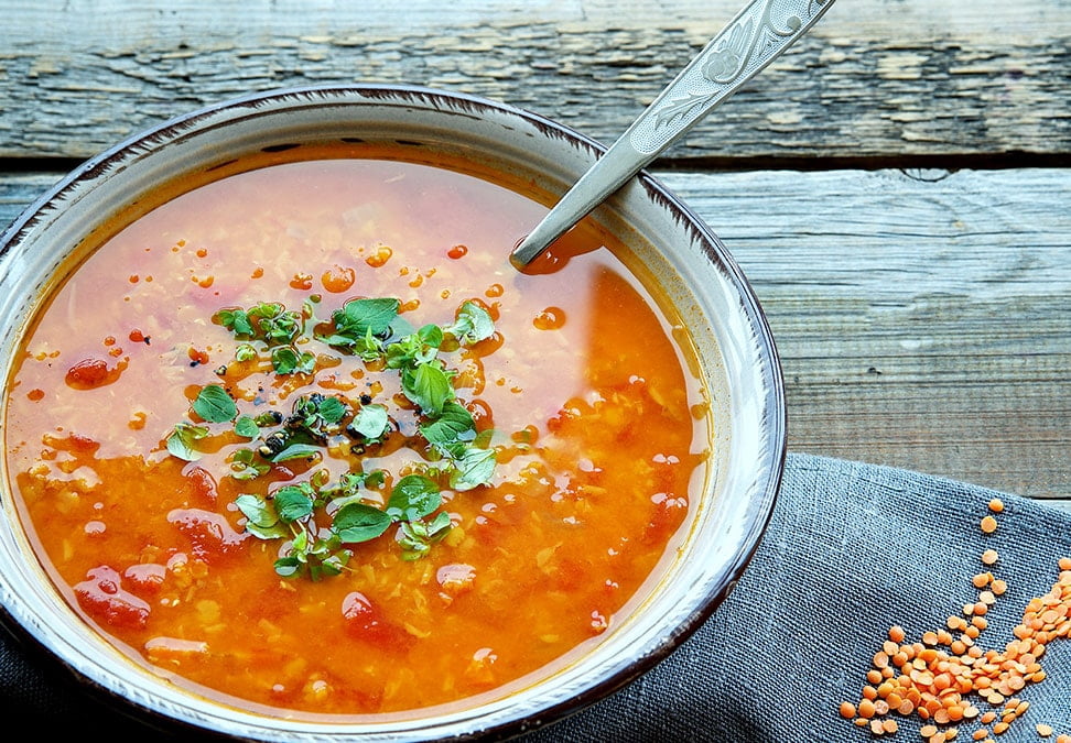 Organic Red Split Lentils, 0.5 Pounds - Non-GMO, Kosher, Raw, Vegan - by Food to Live