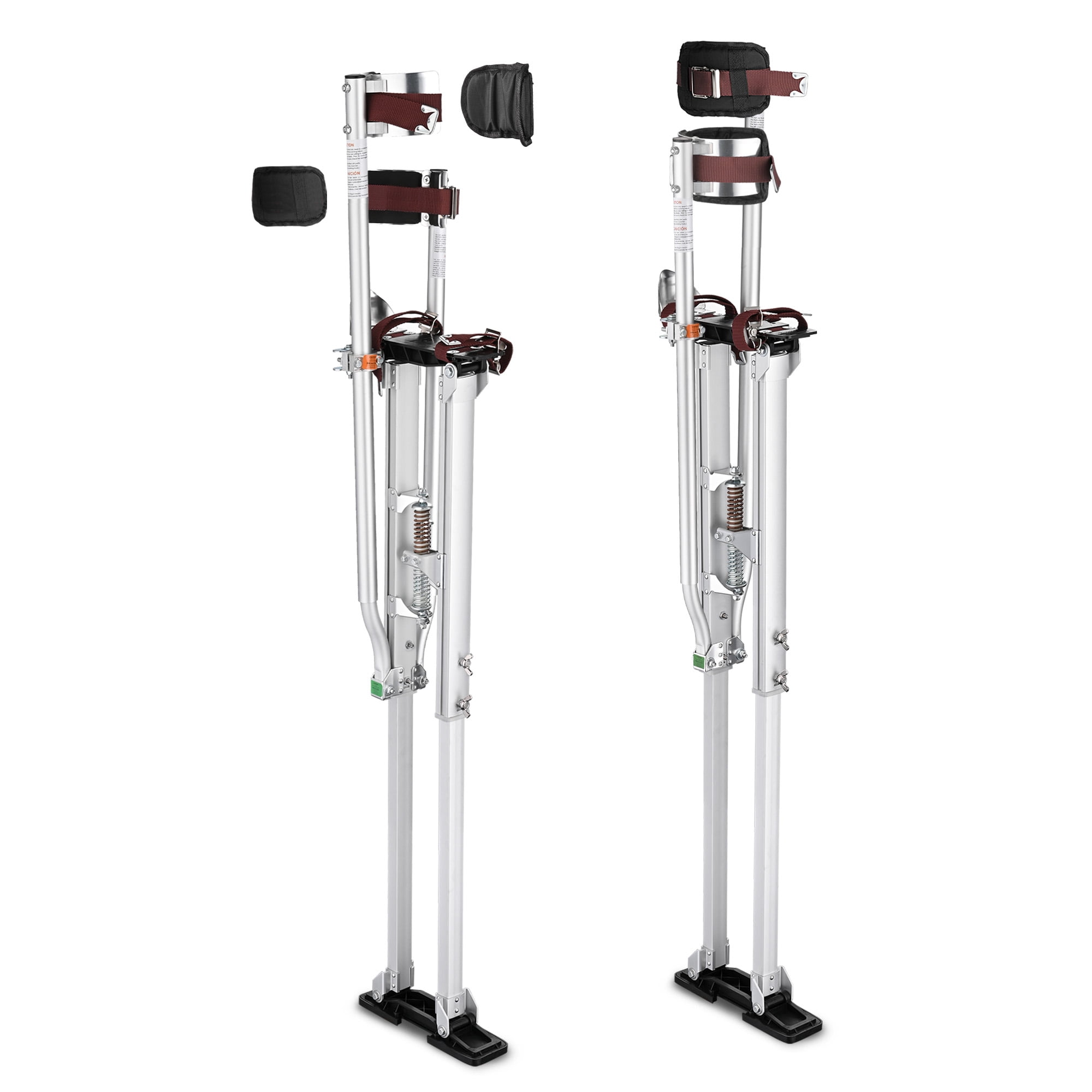 50" 64" Drywall Stilts with Leg Protective Pads Adjustable