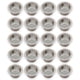 thumbnail image 3 of Filtros de malla de la tubería Pantallas extraíbles Reemplazo de reemplazo Ash Catchers Kit Suministros Suministros de oficina para el hogar Gadgets personales Plata 20pcs Inevent HA011079-06, 3 of 6
