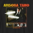 thumbnail image 2 of Boy's Star Wars: The Mandalorian Ahsoka Tano Scenes Graphic Tee Black X Small, 2 of 5