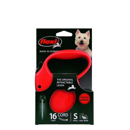 2 Retractable Cord Leash - Flexi 1-5 16' Small Retractable Lead