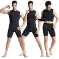 thumbnail image 2 of Men's 3 Pack Tank Tops Compression Sleeveless Shirts Baselayers Quick Dry Breathable Gym Workout Muscle Shirts, 2 of 7