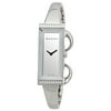 Gucci Quartz YA127505 Mirror Dial Stailess Steel Diamond Bezel Ladies Watch