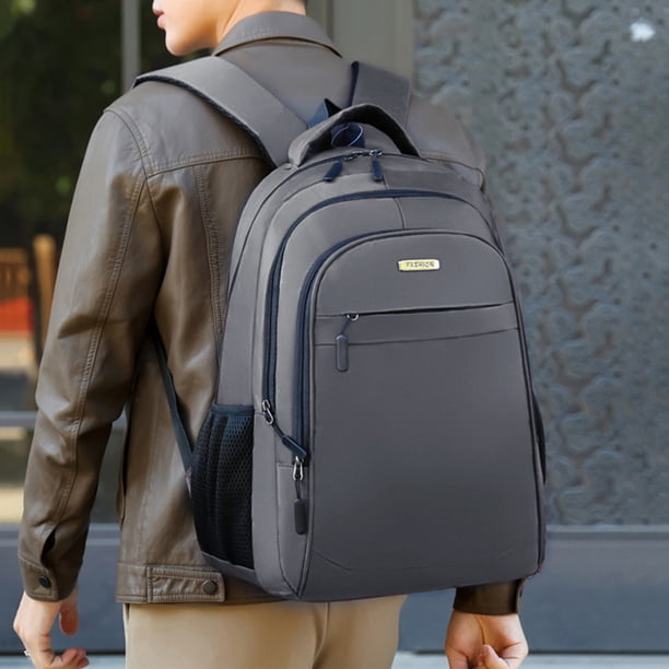 Mochila Oxford Bolsa de negocios impermeable transpirable para viajes de oficina gris JShteea Para Estrenar