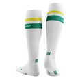 thumbnail image 4 of CEP 80's Tall socks, white/green&yellow, men V, 4 of 4