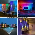 thumbnail image 4 of LOVEVER [Smart Outdoor Lights] Smart RGB Outdoor Light Strings  Permanent Outdoor Lights  LED Porch Eaves Lights | 75 Scene Modes  All Festival Scenes, 4 of 6