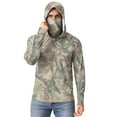 thumbnail image 5 of COSFO Hoodies for Men Pullover Camouflage Sun Protection Athletic Ice Silk Tops Outdoor Slim Fit Hooded Long Sleeve with Face Mask Men Shirts, 5 of 9