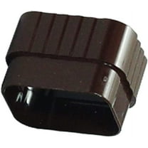 Amerimax Home Products Downspout Connector - Vinyl - 3.5" x 3.5", Brown