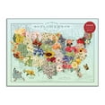 thumbnail image 2 of Galison - Wendy Gold - USA State Flowers - 1000 Piece Jigsaw Puzzle, 2 of 2